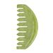 Retro Decor Hand Held Massager Hairdressing Comb Scalp Jade Stone Body Scraping Board Handheld