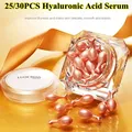 25/30pcs Placenta Essence Capsule Face Serum Moisturizer Hyaluronic Acid Anti-wrinkle Whitening Hydrating Repair Serum Skin Care