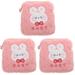 3 PCS Sanitary Napkin Storage Bag Handbags Outdoor Period Mini Toiletry Girl Purses Girls Cute Makeup for Travel Child