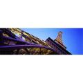 Panoramic Images Low angle view of Las Vegas Replica Eiffel Tower Paris Las Vegas Las Vegas Nevada USA Poster Print by Panoramic Images - 36 x 12