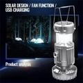 Clearance Under 10$!Summer Handheld Fan Lights For Outdoor Fans Camping Tent Light With Fan Folding Lighting Strong Light Portable Light Camping Light Fan Outdoor Multi-function Light