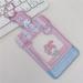 27 Styles Sanrio Hello Kitty Kuromi Cinnamoroll Card Cover Keychain Bus Campus Id Card Holder New Idol Star Photo Card Case Gift