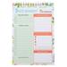 Note Pads Reminders Habit Planning Tracker Notepads for Grocery List Work Schedule Planner Daily Planner Memo Pad Notebook Paper Work Student