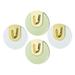 4 Pcs Light Luxury Nail-Free Hook Cartoon Hanging Wall Hooks Office Bathroom