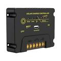 Anself Solar Charge Controller 12V/24V Regulator with USB Port for Various Batteries-Key Attributes for Solar Panel System