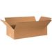 24X12x6 Flat Corrugated Boxes Flat 24L X 12W X 6H Pack Of 20 | Shipping Packaging Moving Storage Box For Home Or Business Strong Wholesale Bulk Boxes
