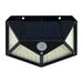 moobody Solar Wall Light Motion Sensor 100 LEDs Waterproof Solar LED Wall Lamp PIR Solar Powered Landscape Lights Auto On/Off for Security Fence Front Door