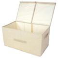 Oneshit Storage Box Linen Fabric Clothing Basket Bins Toy Box Organizer Storage Trunks & Bag Clearance