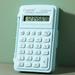Anuirheih Scientific Calculators for Students Mini Desk Calculator Student Candy Color Computer Small Portable Flip Counter(A)