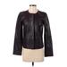 Tory Burch Leather Jacket: Black Jackets & Outerwear - Women's Size 4