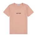 Women's Yellow / Orange Cotton Crewneck Shirt - Peach Small Logo Print 3Xl Saint Perry