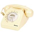 Binatone Retro 1971 Corded Telephone - Cream