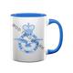 Royal Air Force queen's crown two tone personalised Mug