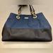Kate Spade Bags | Kate Spade Color Block Nylon Tote Euc | Color: Black/Blue | Size: 15 X 11 Inches