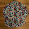 Ralph Lauren Shirts | Like New Ralph Lauren Hawaiian Button Down | Color: Blue/Red | Size: Xl