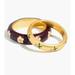 Madewell Jewelry | Madewell Enamel Countryside Set Of 2 Stacking Rings | Color: Purple/Yellow | Size: 8