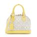 Louis Vuitton Bags | Louis Vuitton Limited Edition Jacquard Since 1854 Alma Bb Satchel | Color: White/Yellow | Size: 9.00" (L) X 4.00" (W) X 7.00" (H)
