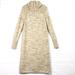 Athleta Dresses | Athleta Merino Wool Midi Sweater Dress | Color: Cream/Tan | Size: L