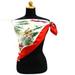 Gucci Accessories | Gucci Silk Scarf Muffler Off-White X Multicolor Flower/Animal Pattern Ladies | Color: Black | Size: Os