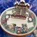 Disney Accents | Disney Hollywood Tower Of Terror Trinket Jewelry Tray | Color: Tan/White | Size: Os