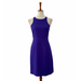 J. Crew Dresses | J Crew Womens Byzantine Cutaway Crepe Dress Sleeveless Size 4 | Color: Blue | Size: 4