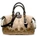 Coach Bags | Coach 21124 Madison Opt Art Juliet Satchel Shoulder Bag In Khaki And Brown | Color: Brown/Tan | Size: Os