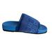 Gucci Shoes | Gucci Men's Nylon Gg Eco 20 Demetra Blue Gg Slide Sandals, Size Uk 8, 10 | Color: Blue | Size: Various