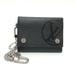 Louis Vuitton Bags | Louis Vuitton Epi Lv Circle Chain Compact Wallet Trifold Wallet | Color: Black | Size: W4.7h3.7d0.8inch