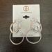 Giani Bernini Jewelry | Giani Bernini Set Of Sterling Silver Hoops Nwt | Color: Silver | Size: Os