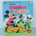 Disney Other | 1976 Walt Disney's Mickey Mouse And The Pet Show Book | Color: Black/Blue | Size: Os