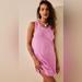 Free People Dresses | Free People Nina Sweater Mini Dress Size Large Nwot | Color: Pink | Size: L