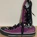 Converse Shoes | Converse All Stars Men's 7 Women's 9 Black Purple Zebra Queen Mum Sneakers | Color: Black/Purple | Size: 9