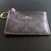 Coach Bags | Coach Mini Id Case Card Coin Purse Key Holder | Color: Brown | Size: Os