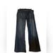 American Eagle Outfitters Jeans | American Eagle Outfitters Dark Blue Denim Wide Leg Jeans Women’s | Color: Blue | Size: 4