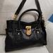 Michael Kors Bags | Euc Michael Kors Hamilton Black Leather Handbag Tote Purse C | Color: Black | Size: Large