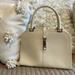 Gucci Bags | Gucci Ivory Leather Vintage Piston Closure Day Bag | Color: Cream | Size: 11” X 8.5” X 3.25”