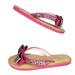 Kate Spade Shoes | Kate Spade Icarda Thong Sandals Nwob Size 6 Pink Leather Glitter Flip Flop Flats | Color: Pink | Size: 6