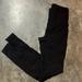 Lululemon Athletica Pants & Jumpsuits | Black Luon Wunder Unders With Chic Mesh Strips Across The Front (Only) | Color: Black | Size: 4