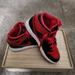 Nike Shoes | Jordan 1 Mid "Black/Fire Red/White" Grade School | Color: Black/Red | Size: 6bb