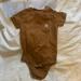 Carhartt One Pieces | Carhartt Bodysuit 12 Months | Color: Brown | Size: 12mb