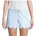 Lilly Pulitzer Shorts | Lilly Pulitzer Buttercup Stretch Shorts In Zanzibar Blue Lilly's Dot Inverted 10 | Color: Blue/White | Size: 10