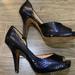 Jessica Simpson Shoes | Jessica Simpson Josette Heels | Color: Black/Blue | Size: 7.5