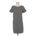 Gap Casual Dress - Shift: Gray Marled Dresses - Women's Size Small