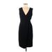 Moschino Casual Dress - Sheath: Black Solid Dresses - Women's Size 8