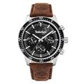 Timberland Herren Analog Quarz Uhr mit Leder Armband TDWGF0029002