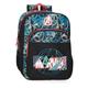 Marvel Joumma Shield Schulrucksack, Schwarz, 30 x 38 x 12 cm, Polyester, 13,68 l, Schwarz, Schulrucksack