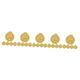 Sosoport 25 Pcs Soccer Metal Gold Medal Soccer Ball Medals for Awards Gold Prizes Kids Decor Football for Kids Medals and Ribbons Royal Medal Race Polyester Child Universal Listing