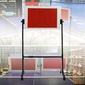 360° Adjustable Table Tennis Backboard, Vertical Table Tennis Backboard, Table Tennis Training Backboard, Indoor Self-training Table Tennis Table Top Indoor Training Device