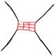 INOOMP 5pcs Men Gifts Mens Gift Indoor Football Simulators for Home Indoor Football Practice Portable Soccer Netting Football Net Play Goal Nylon Red Mini Accessories Miss