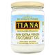 TIANA Fairtrade Organics Raw Extra Virgin Coconut Oil, Voted UK no.1 for Skin, Hair and Cooking, 500ml Pack of 6
